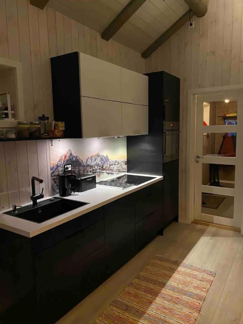 Madelhea Cabin- Seaview Lodge Reine Bagian luar foto