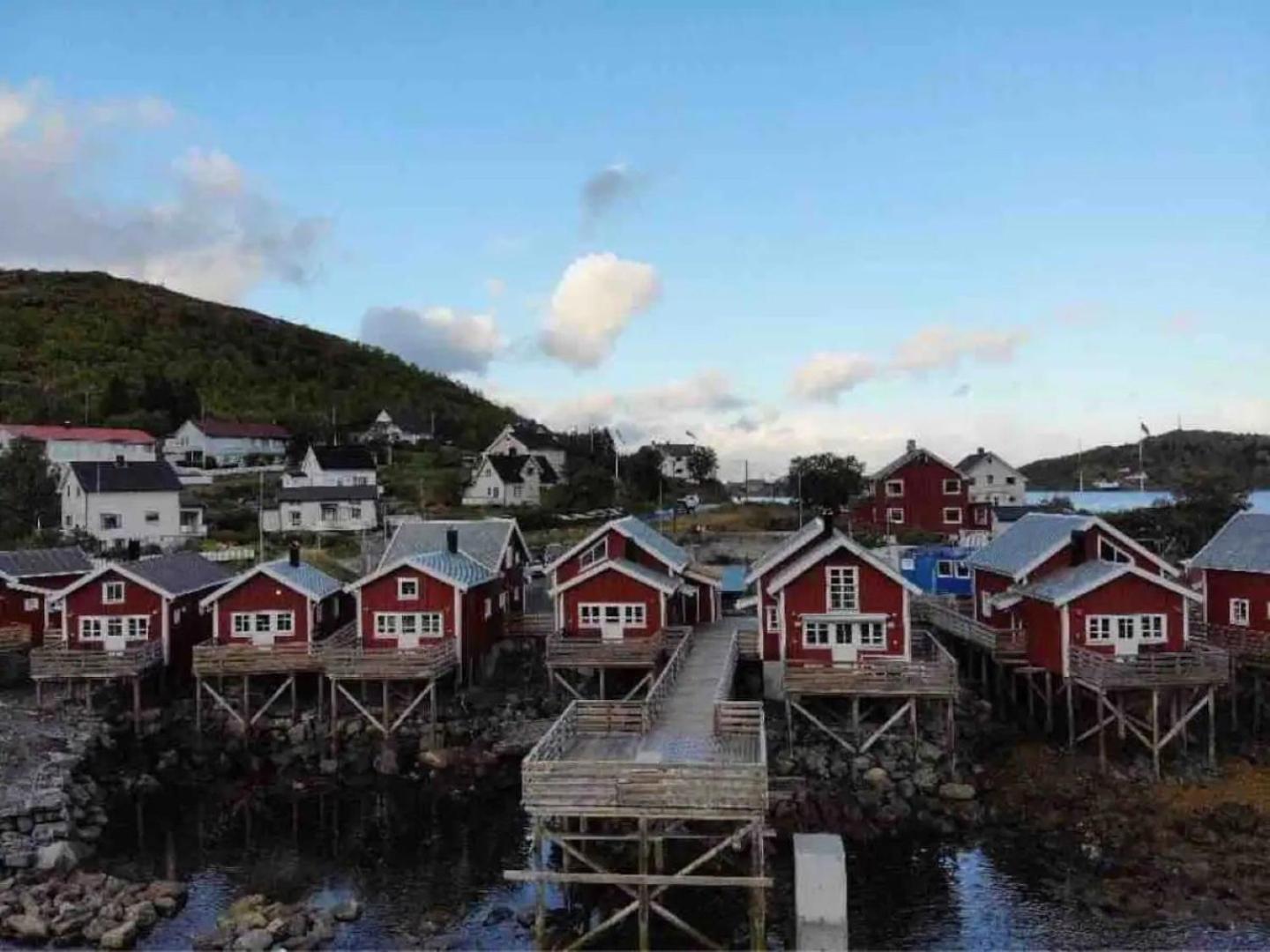 Madelhea Cabin- Seaview Lodge Reine Bagian luar foto